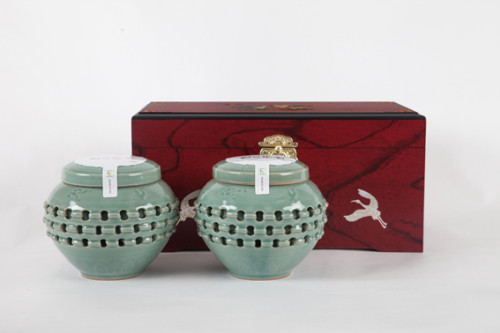 도자기선물 (아카시아벌꿀 600g) 2종